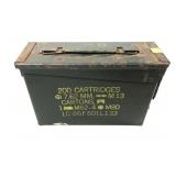 Metal ammunition can