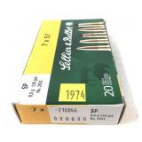 Box of 7 x 57mm 139-grain SP Sellier & Bellot,