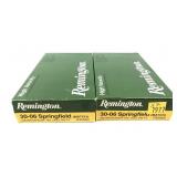 x2- Boxes of .30-06 SPRG 168-grain BT hollow point