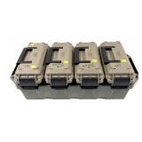 MTM 4-Can Ammo Crate - plastic carrier with