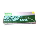 RCBS Dial Caliper Case Length Gauge with box