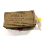 Vintage box of Military .45 M1911