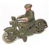 Vintage Hubley Harley Davidson C/I Toy