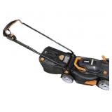 Worx WG743 40v mower. With new pack of batteries