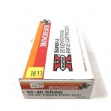 Box of .30-40 KRAG 180-grain Power-Point SP