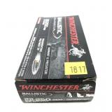 Box of .22-250 REM 55-grain fragmenting polymer