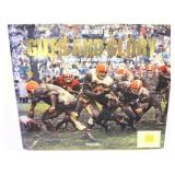 "Guts & Glory" Football Hard cover coffee table