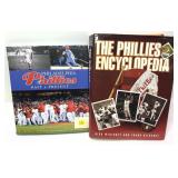 Lot: 2- Phillies Baseball hard cover books