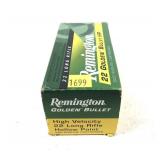 Brick of .22 LR hollow point Remington Golden