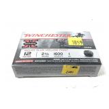 Box of 12 Ga. 2.75" rfiled hollow point Winchester