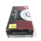 Box of 9mm Luger 115-grain FMJ RN Federal