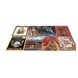 Lot: 8 Assorted Vintage Classic rock vinyl