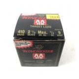 Box of .410 Ga. 2.5" No 9 Winchester AA target
