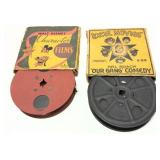 Lot: 2 vintage 16mm Movie Films- includes: Walt