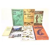 Lot: Vintage Fishing pamphlets and books