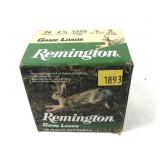 Box of 20 Ga. 2.75"No. 6 Remington game loads,