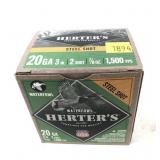 Box of 20 Ga. 3" No. 2 Herter
