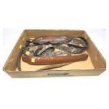 Lot: strap and 2 Padded leather slings