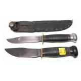 Lot: 2 Vintage Marble