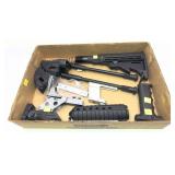 Lot: Assorted AR Parts, accessories Bi-Pod,