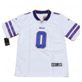 Buffalo Bills Keon Coleman White Embroidered