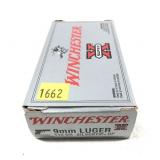 Box of 9mm Luger Silvertip HP Winchester