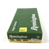 Box of 7mm REM Mag. 150-grain Core-Lokt PTD