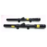 Lot: 2 Tasco 4x15 Scopes
