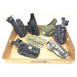 Lot: 7 Assorted Molded Holsters