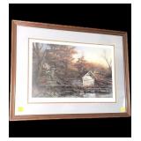 "Autum Shoreline" by Terry Redlin - Limited