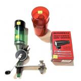 Lot: Powder measure, Lee Buldge Buster Kit and