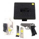 Walther Model PPK/S .380 ACP. Stainless Pistol,