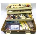 Old Pal Tackle box with contents