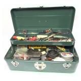 Vintage Union Utility Chest with contents,