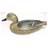 Bill Goenne Hen Cinnamon Teal wooden carved duck