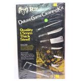 Ridge Runner Deluxe Game Cleaning Kit- as new in
