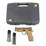 SIG Sauer P320- M17 Coyote -9mm Semi-Auto Pistol,