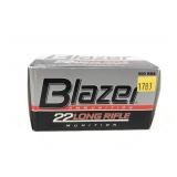 Brick of .22 LR CCI Blazer cartridges, 500 rounds