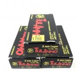 x3- Boxes of 9mm Luger 115-grain FMJ TulAmmo