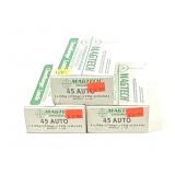 x3- Boxes of .45 Auto 230-grain Magtech FEB