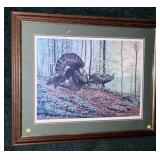 Gerald Purr NWTF Limited Edition Print, signed,