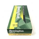 Box of .22-250 REM 55-grain PSP Remington