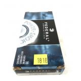 Box of .22-250 REM 55-grain SP Federal cartridges,