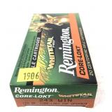 Box of .243 WIN 100-grain Core-Lokt PSP Remington