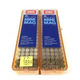 x2- Boxes of .22 LR CCI Mini-Mag cartridges,