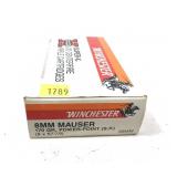 Box of 8mm Mauser 170-grain Power Point SP