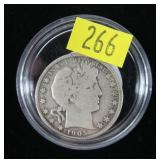 1905 Barber half dollar