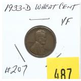 1933-D Lincoln cent