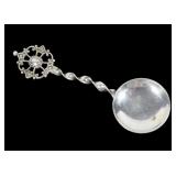 Fancy sterling silver spoon, .750 T. oz.