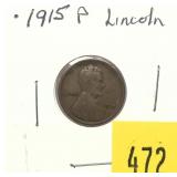1915 Lincoln cent